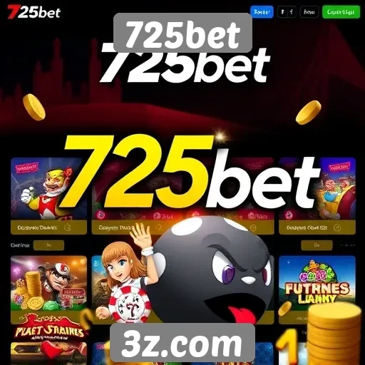 Plataforma 725bet oferece variedade de jogos online