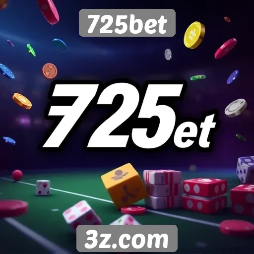 Variedade de jogos oferecidos pelo 725bet